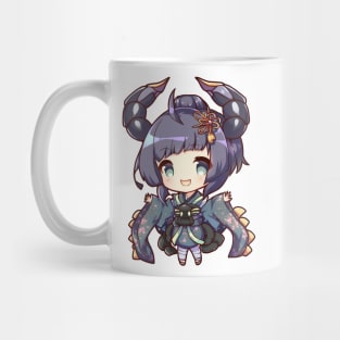 Scorpio the Scorpion Chibi Zodiac Anime Girl Mug